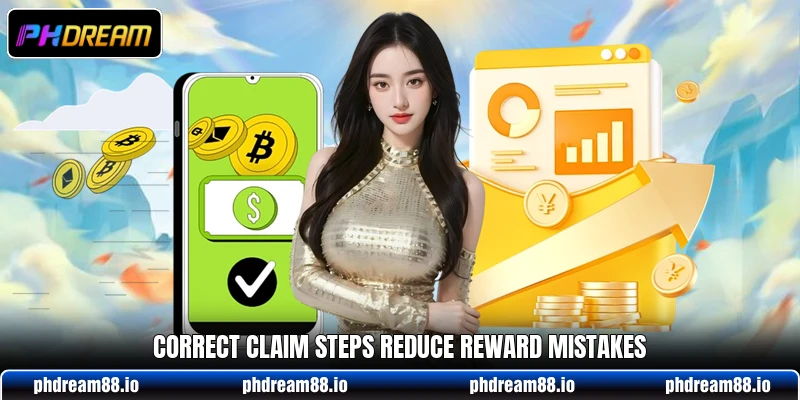 Correct claim steps reduce reward mistakes