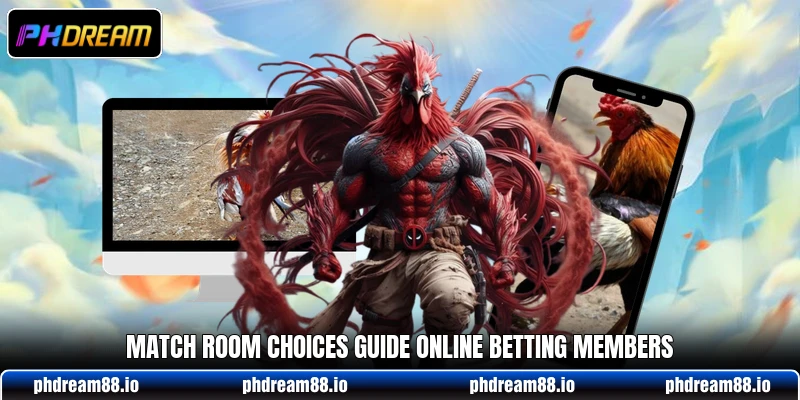 Match room choices guide online betting members