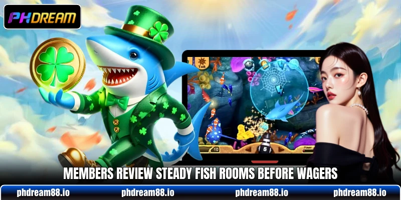 Members review steady Fish rooms before wagers Members review steady Fish rooms before wagers