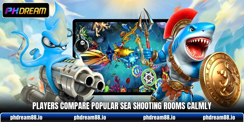 Players compare popular sea shooting rooms calmly Players compare popular sea shooting rooms calmly