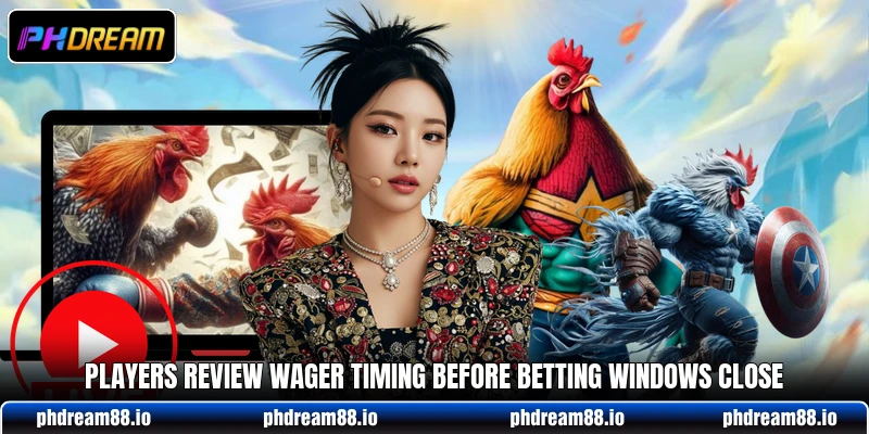 Players review wager timing before betting windows close Players review wager timing before betting windows close